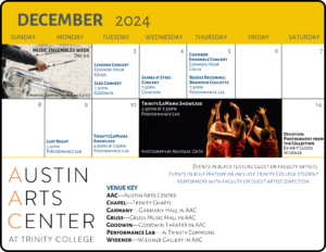 AAC December 2024 Event Calendar