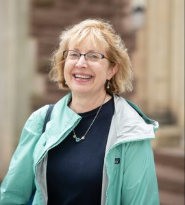 Kathy Andrews, Commencement Day 2019. (Photo by Shana Sureck)