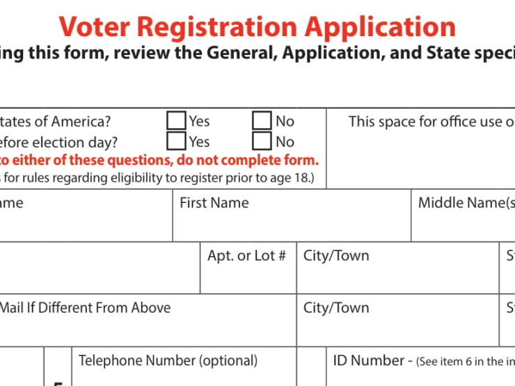 Register In Your Home State Office Of The President