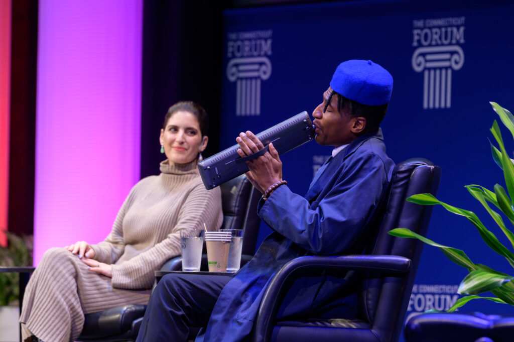 Connecticut Forum Jon Batiste and Suleika Jaouad